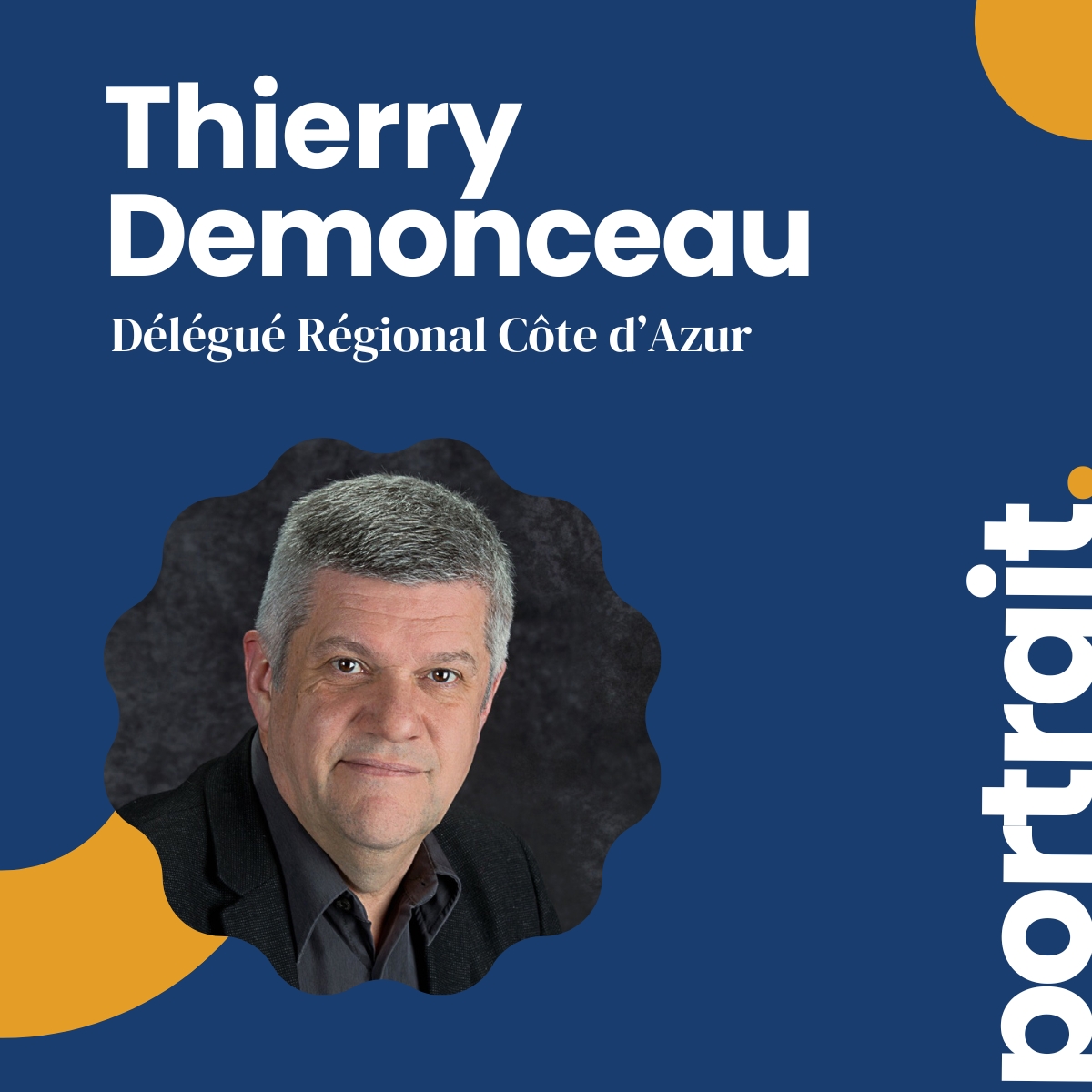 Thierry Demonceau, nouveau délégué régional Côte d'Azur